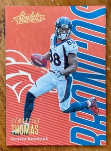 2018 Demaryius Thomas Panini Absolute Broncos #30 - Bild 1 von 2