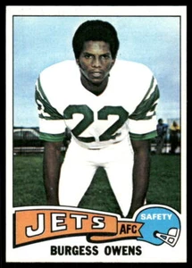 1975 Topps #424 Burgess Owens - NM - Picture 1 of 2