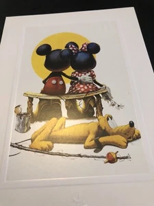 Disney Postkarte - Mickey und Minnie - Bild 1 von 2