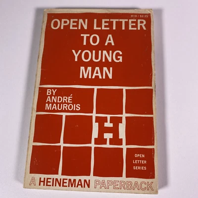 Open Letter To A Young Man Paperback Book 1967 1st English-Language Edition - Image 1 of 4