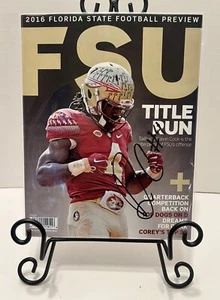 Dalvin Cook Signed Autographed FSU Florida State 2016 Football Preview Magazine - Picture 1 of 2
