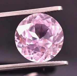 13.55 Ct Natural Flawless Pink Brazilin Morganite Unheated Loose Gemstone - Picture 1 of 10