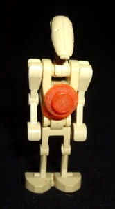 STAR WARS LEGO FIGURE... BATTLE DROID (ORANGE CHEST BUTTON) - Bild 1 von 4