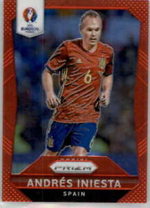 2016 Panini Prizm UEFA Euro Soccer RED PRIZM Pick From List/Complete Your Set