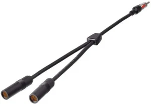 Car FM AM Radio Antenna Splitter Cable Y Type DIN Plug Jack 30cm for Audio Radio - Picture 1 of 7