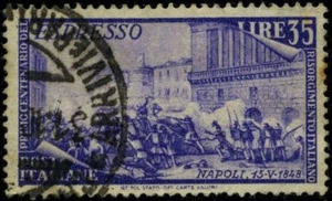 Italien 1948 Briefmarken Gedenkmünze gebraucht Sas CV 27,50 $ 171218045 - Bild 1 von 1