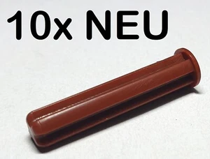 10x NEU LEGO® 24316 Technic Technik Achse 3L mit Stop, Braun, Reddish Brown #4 - Bild 1 von 1
