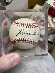 Autograph Baseball Ferguson Jenkins Sweet Spot Signature Rawlings ONL Feeney - Picture 1 of 2