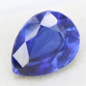 Excellent Natural Blue Sapphire 5.70 Ct Pear Shape Loose Gemstones - Picture 1 of 6