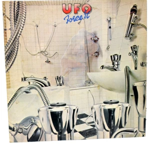 UFO – Force It [1975 Chrysalis CHR 1074] Vintage 1st Press LP w/ Inner Sleeve VG - Picture 1 of 8