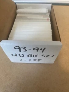 1993-94 Upper Deck Basketball Partial Complete Series 1 Set - 250 OF 255 - Picture 1 of 12