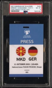 Jamal Musiala 1st Germany Goal Pass - PSA 8 - N. Macedonia Vs Gernany 2021 - Picture 1 of 2