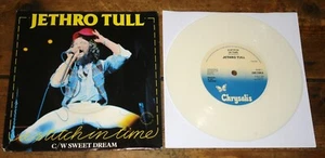 JETHRO TULL ~ A STITCH IN TIME b/w SWEET DREAM ~ UK WHITE VINYL 7" 1978 - Picture 1 of 7