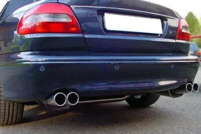 Fox Duplex Escape Deportivo Volvo C70 1 2.0l 2.3l 2.4l Desde Año 98 Cada 2x80mm - Imagen 1 de 4