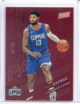 2024 The National Convention NSCC Panini Silver Pack PAUL GEORGE RED FOIL /99 - Image 1 of 2