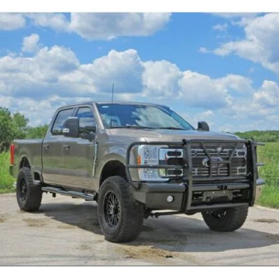 Parachoques delantero Steelcraft HD11390RCC HD semi-brillante negro para Ford F250 F350 F450 Foto 1 de 3