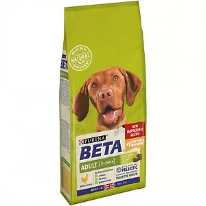 Purina Beta Adult Dry Dog Food With Chicken With Natural Prebiotic - Picture 1 of 5