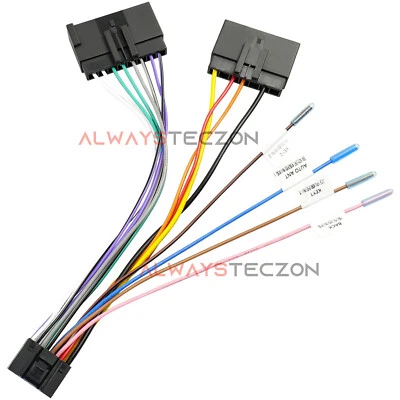 Aftermarket Car Stereo Radio Wiring Harness Adapter Cable for Ford F-150 Mercury - Image 1 of 4