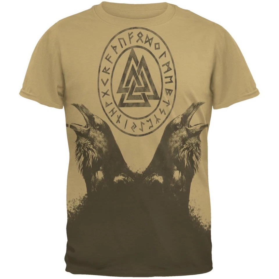 Camiseta Huginn and Muninn Odin's Ravens para hombre Foto 1 de 1