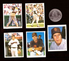 1987 Red Foley Stickers - SAN DIEGO PADRES 
