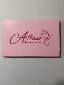 Afflano Eyeshadow Palette Dream Purple New - Picture 1 of 6
