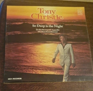 Tony Christie  - "So Deep is the Night" 12" Vinyl LP - Picture 1 of 3