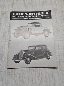 Chevrolet Mechanic's Repair Manual 1932 - 1936 Reprint Altero Press Pub#16-5106 - Picture 1 of 6