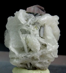 40 CARATS STAK NALA PINK CAP TOURMALINE & CLEAVELANDITE FROM PAKISTAN, (Ets-231) - Imagen 1 de 10