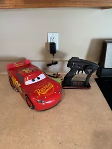 RARE Disney Pixar Cars Lighting Mcqueen High Performance Racer RC - Picture 1 of 7