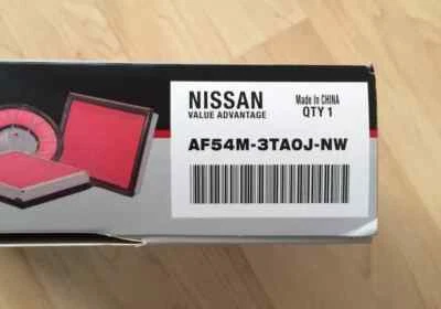 Оригинальный воздушный фильтр двигателя NISSAN 2013-15 Nissan Altima 2,5 л 4 цилиндра - Изображение 1 из 4