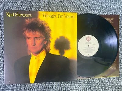 Rod Stewart Lp Tonight I’m Yours 1981 N. M Original Press - Image 1 of 3