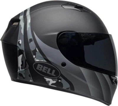 Bell Qualifier Full Face Motorcycle Helmets Matte Black/Titanium Camo XL - Image 1 of 4