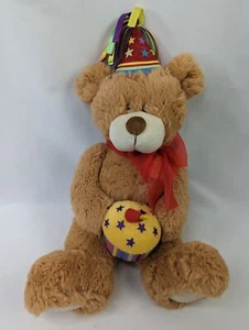 First Main Birthday Bear Plush 13 Inch Bear E Special Day 17214 Stuffed Animal - Picture 1 of 6