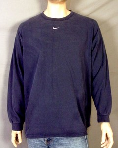 Nike Blue Vintage T-Shirts for Men for 