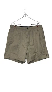 Polo Ralph Lauren Uomo Pantaloncini Chino Relax Cotone Elastico Vita Tasche Tan XL - Foto 1 di 9