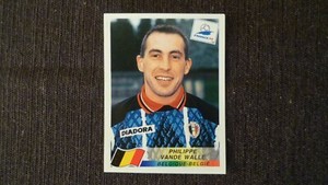 PHILIPPE VANDE WALLE STICKER #334 ""WORLD CUP FRANCE 98" PANINI 1998 NEW ORIGINAL