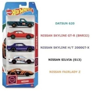 Hot wheels 2023 NISSAN 5 pack  SKYLINE DATSUN  pre-order