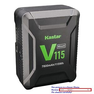 Kastar V-Mount Battery Dtap Charger for Aputure Light Storm LS C120t LED Light