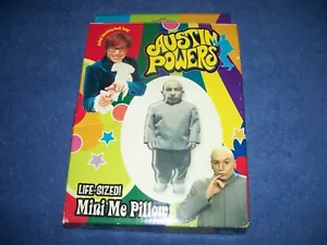 Vintage 1999 Austin Powers Inflatable Life-Size Mini Me Blow-Up Pillow 32”x16” - Picture 1 of 2