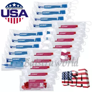 US Ortodoncia Dental Cuidado de Limpieza de Viaje Cepillo Hilo Oral 8pzas/ Caja - Picture 1 of 12