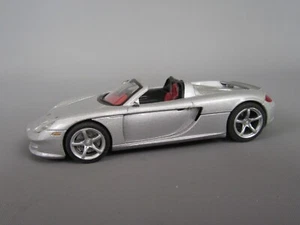 C226 Cararama Chine Porsche Carrera GT Spider Ouvert 2003 Supercar Argenté 1:43 - Picture 1 of 9