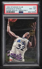 1994 Topps Stadium Club Super Skills Members Only Shaquille O'Neal #22 PSA 8 HOF