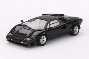 TSM TSM430703 1/43 Lamborghini Countach 5000S Black Model Car - Picture 1 of 6