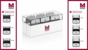 WAHL BRAVURA MOSER PREMIUM MAGNET AUFSTECKKAMM - SET IN BOX 1.5MM - 12MM - Bild 1 von 1