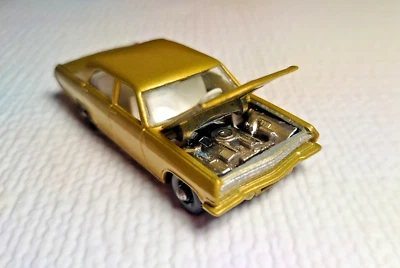 1960s Vintage Lesney Matchbox Gold Opel Diplomat Made In England No 36 - Image 1 of 4