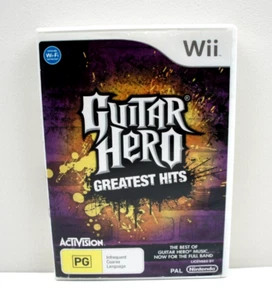 Guitar Hero Greatest Hits Nintendo Wii Game Complete With Manual PAL - Free Post - Picture 1 of 7