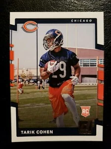 Carta calcio 2017 Donruss #384 Tarik Cohen RC ROOKIE CHICAGO ORSI - Foto 1 di 2