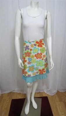 Catherine Malandrino adorable falda retro floral seda TALLA S/XS Foto 1 de 4