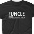 Funcle Definition T Shirt Tee Uncle Brother Nephew Niece Fun Uncle Funny Family