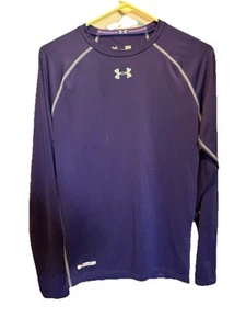 Under Armour HEAT GEAR Size Large Women’s Crew Neck Long Sleeve Athletic - Picture 1 of 9
